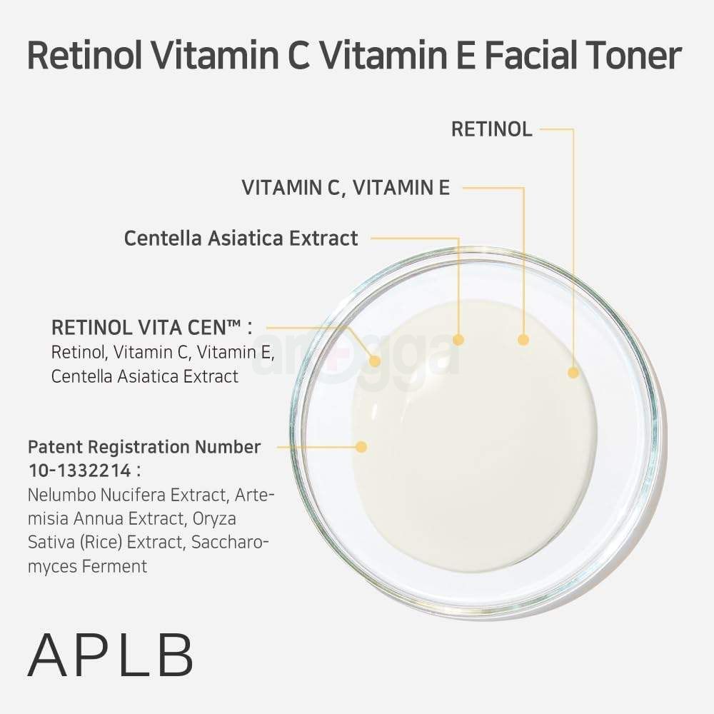 APBL Retinol Vitamin C Vitamin E 12.0% Facial Toner  