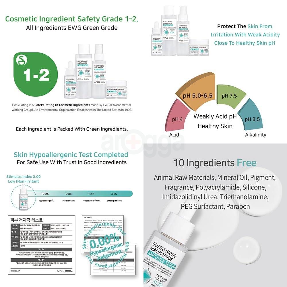 APLB Glutathione 31.3% Niacinamide Ampoule Serum  