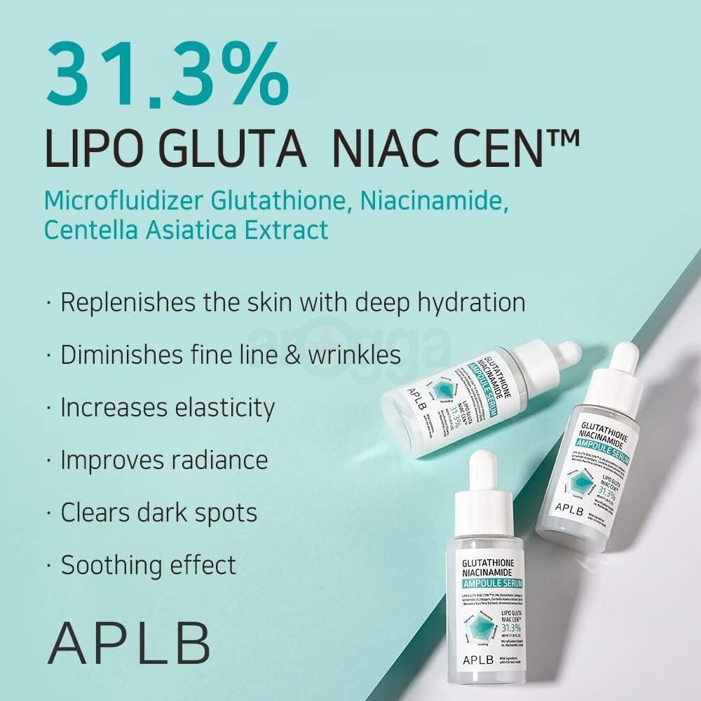 APLB Glutathione 31.3% Niacinamide Ampoule Serum  