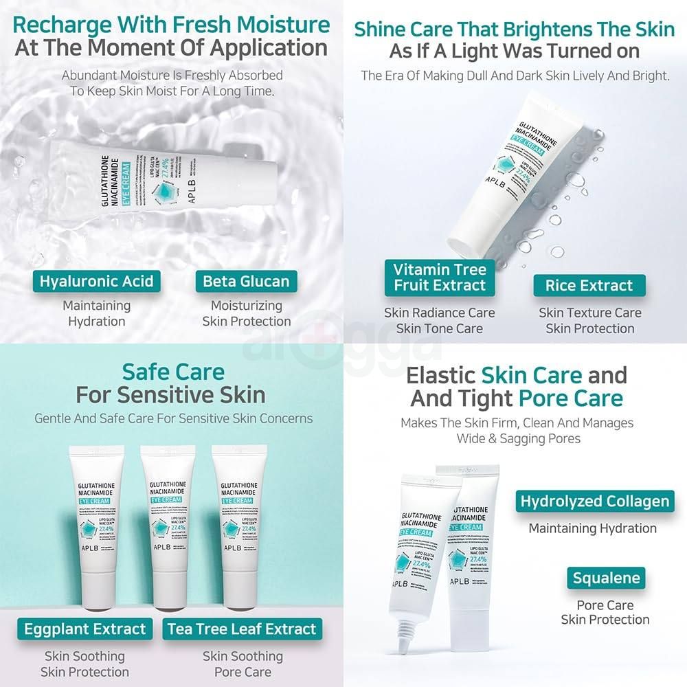APLB Glutathione 27.4% Niacinamide Eye Cream  