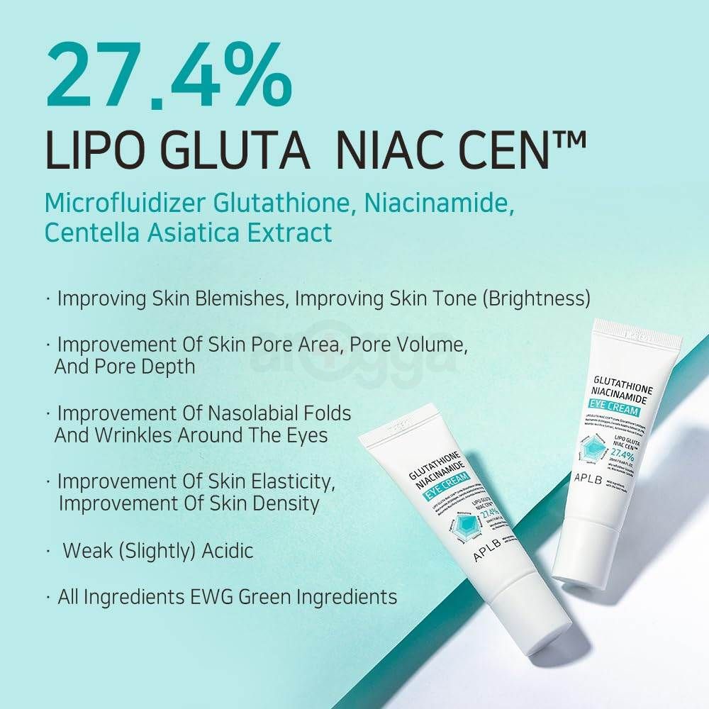 APLB Glutathione 27.4% Niacinamide Eye Cream  