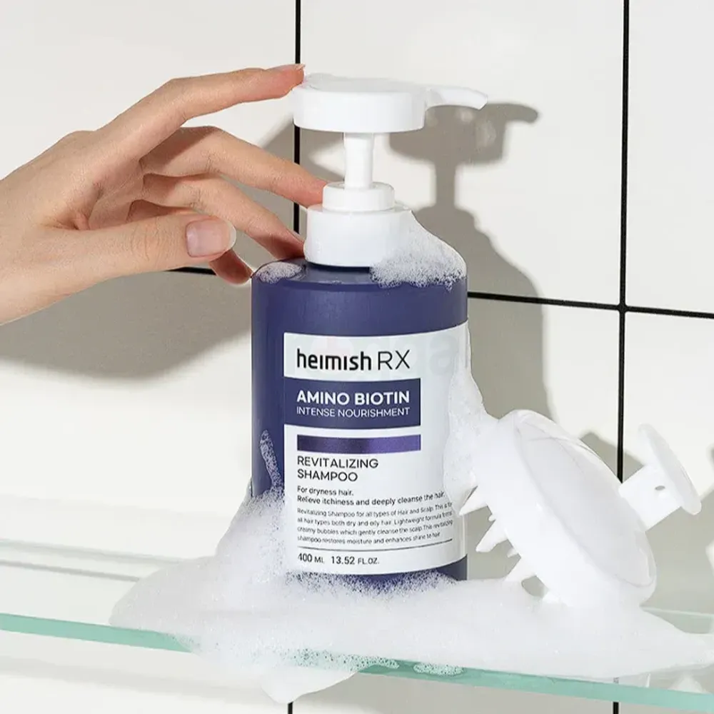 Heimish RX Amino Biotin Intense Nourishment Revitalizing Shampoo 400ml  