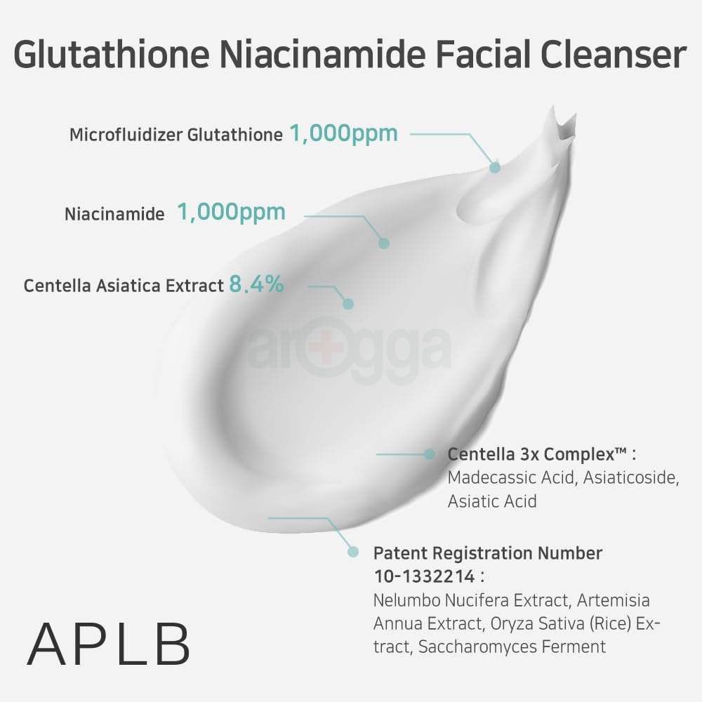 APLB Glutathione Niacinamide 8.6% Facial Cleanser  