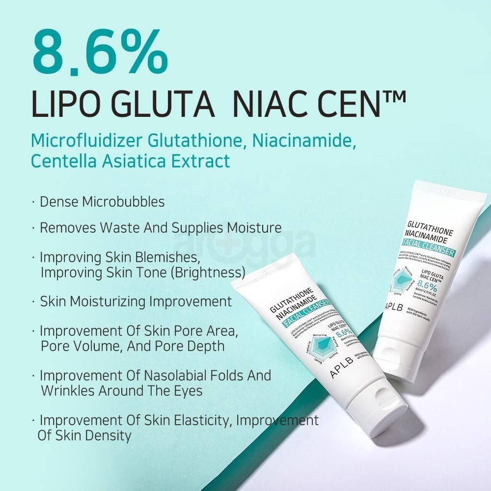 APLB Glutathione Niacinamide 8.6% Facial Cleanser  