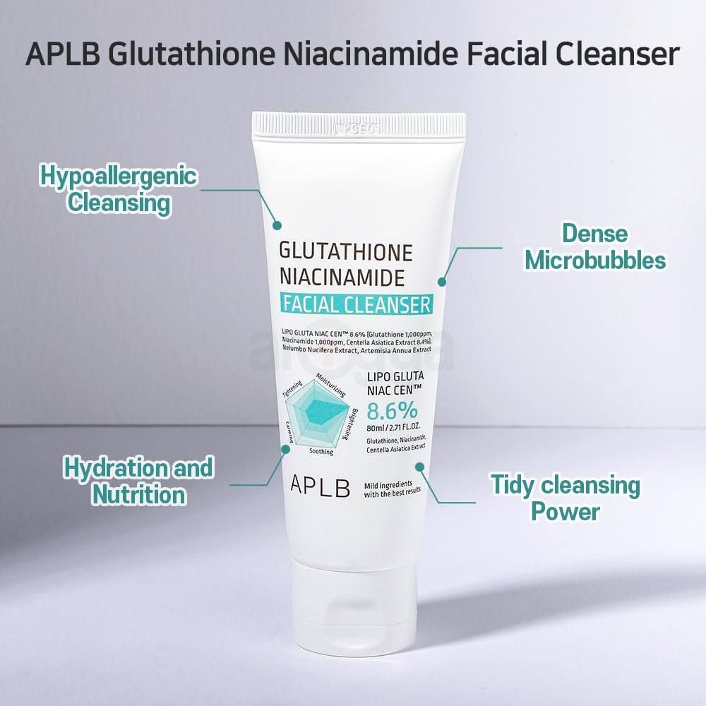 APLB Glutathione Niacinamide 8.6% Facial Cleanser  