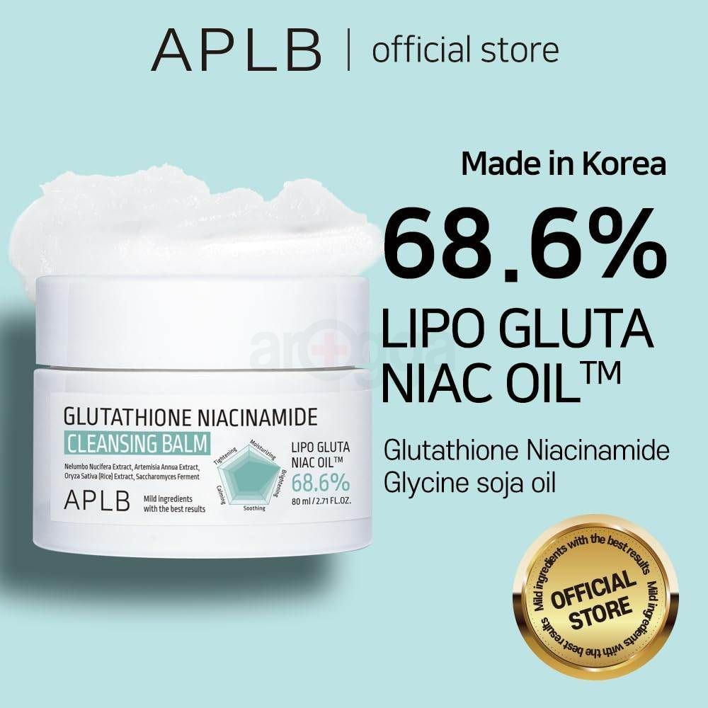 APLB Glutathione Niacinamide 68.6% Cleansing Balm  