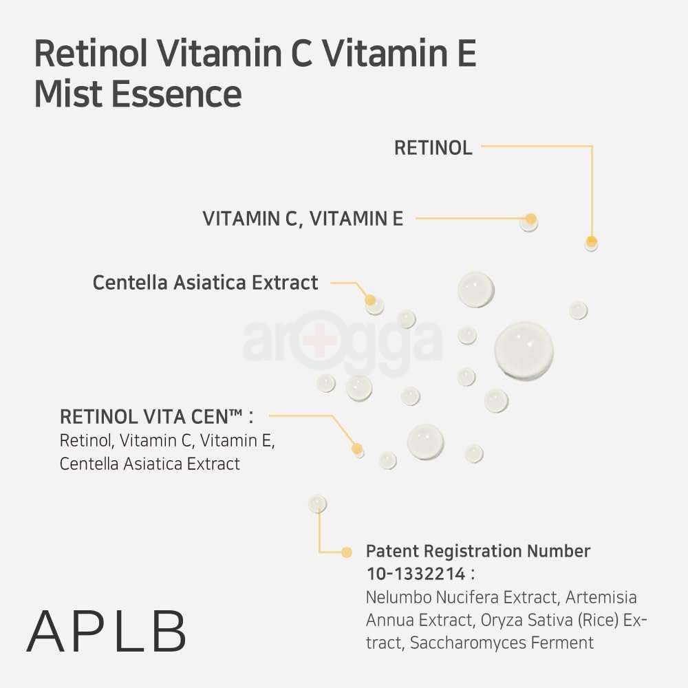 APLB Retinol 19.4%  Vitamin C Vitamin E Mist Essence  