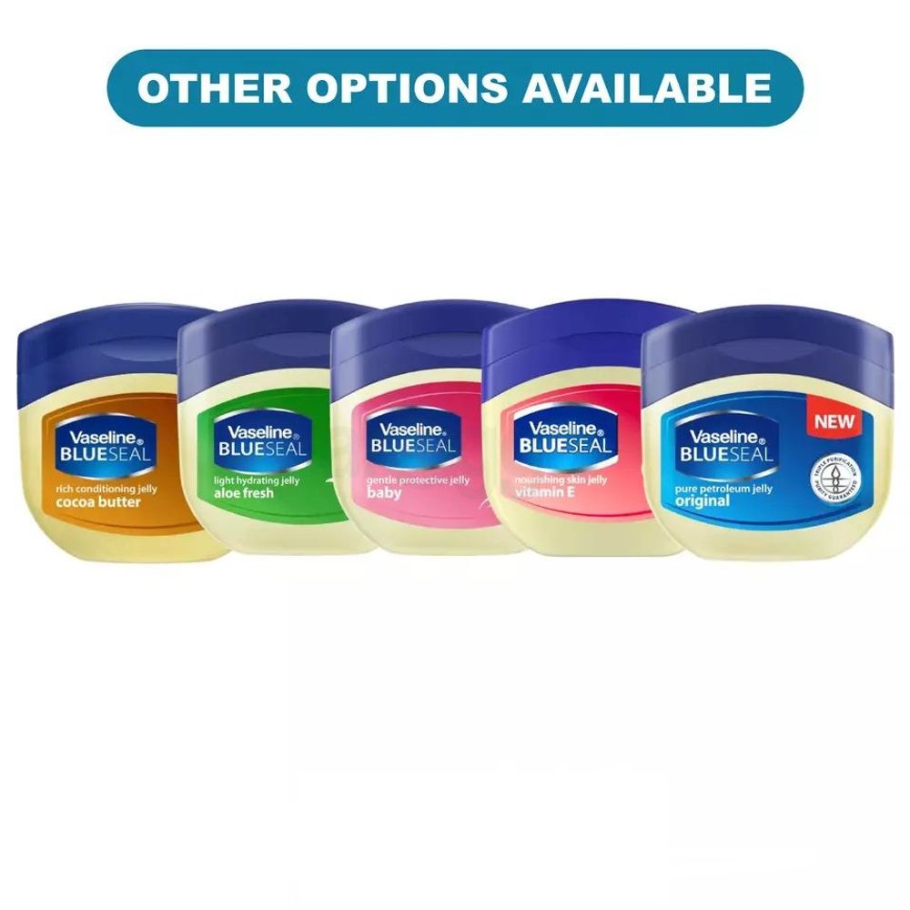 Vaseline Blueseal Rich Conditioning Petrolium Jelly with Cocoa Butter 250ml  