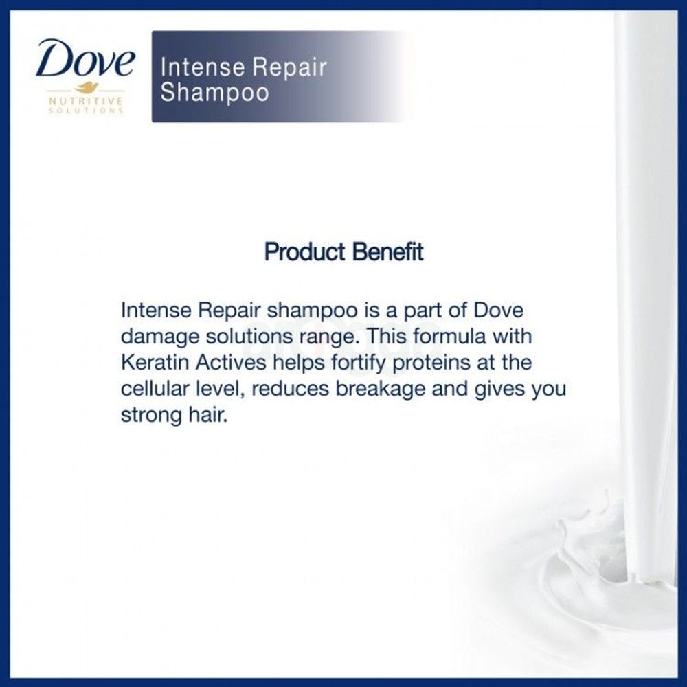 Dove Shampoo Intense Repair 330ml  