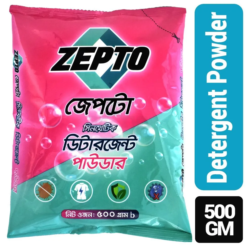 Zepto Laundry Detergent Powder 500g  
