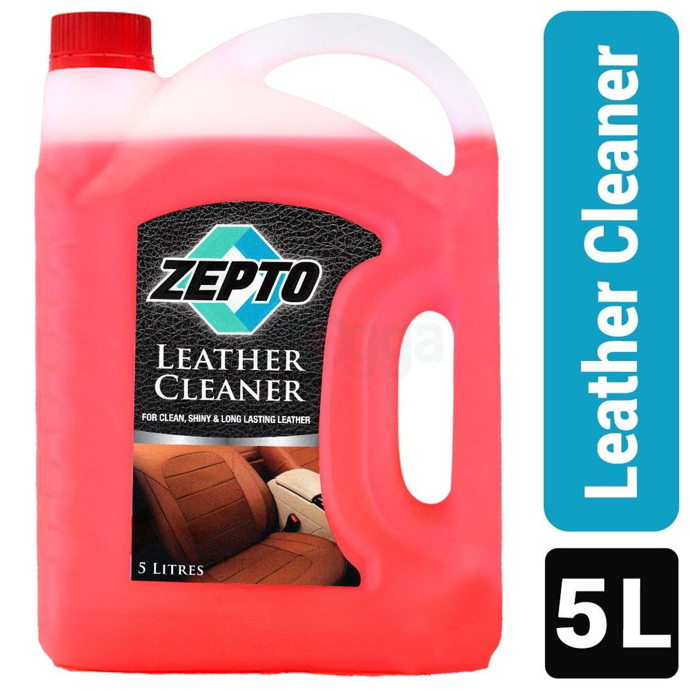 Zepto Leather Cleaner for Clean, Shiny & Long Lasting 5L  