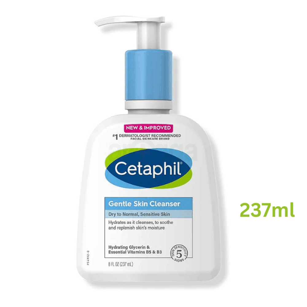 Cetaphil Gentle Skin Cleanser for Dry To Normal, Sensitive Skin with Hydrating Glycerin, Vitamins B3 & B5  