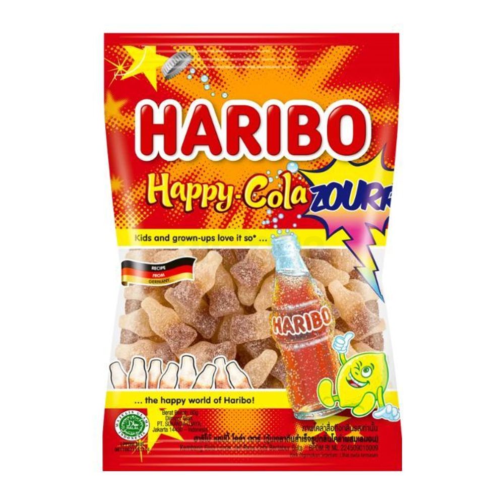 Haribo Happy Cola Zourr Candy 80g  