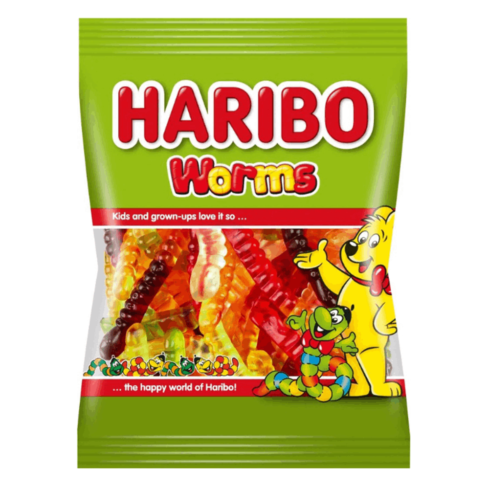 Haribo Worms Zourr Candy 80g  