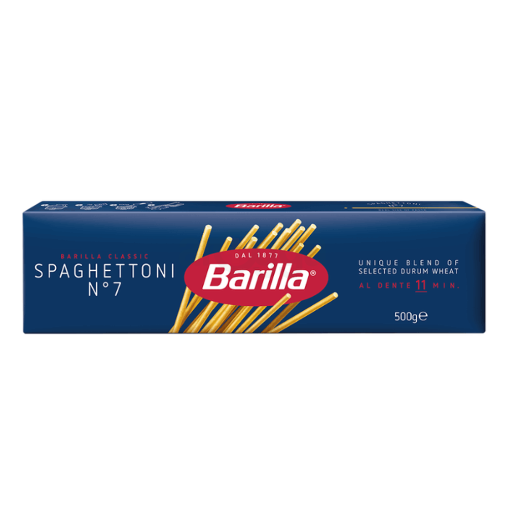 Barilla Spaghettoni N.7 Pasta 500G.  