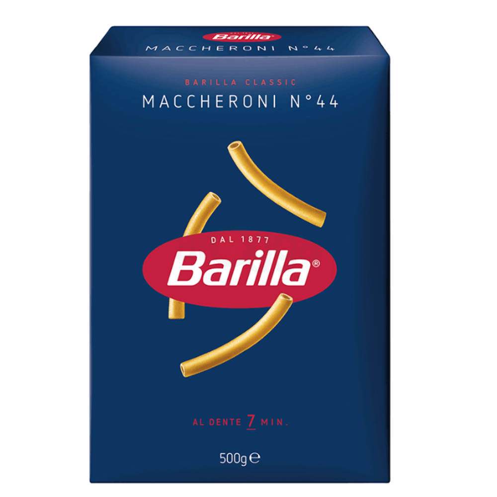 Barilla Maccheroni N.44 Pasta 500G.  