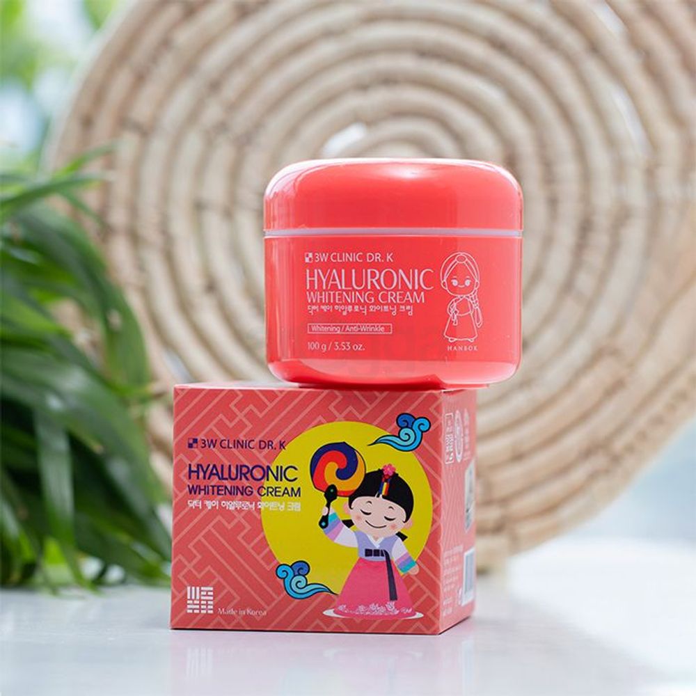 3W Clinic Dr. K Hyaluronic Whitening Cream  
