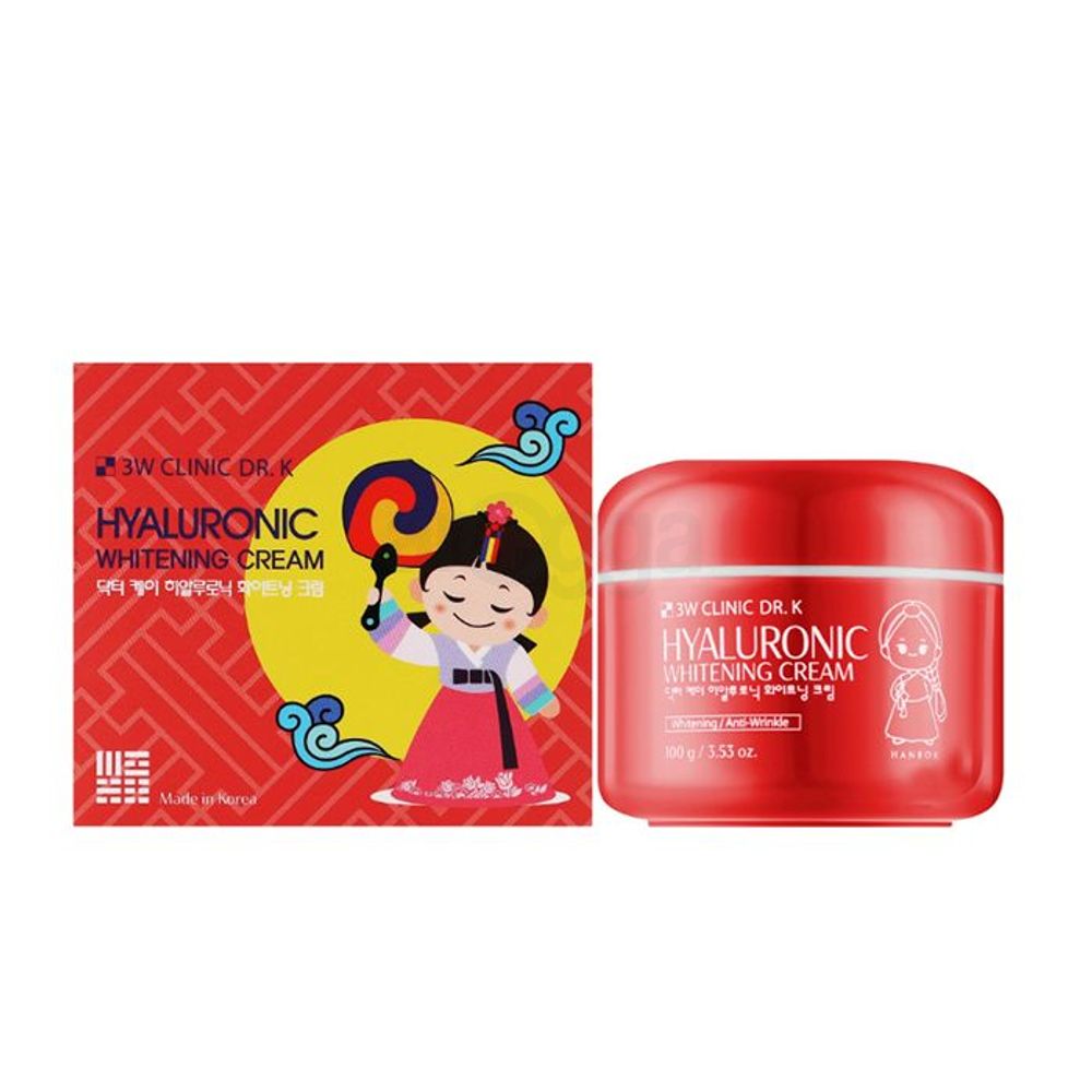 3W Clinic Dr. K Hyaluronic Whitening Cream  
