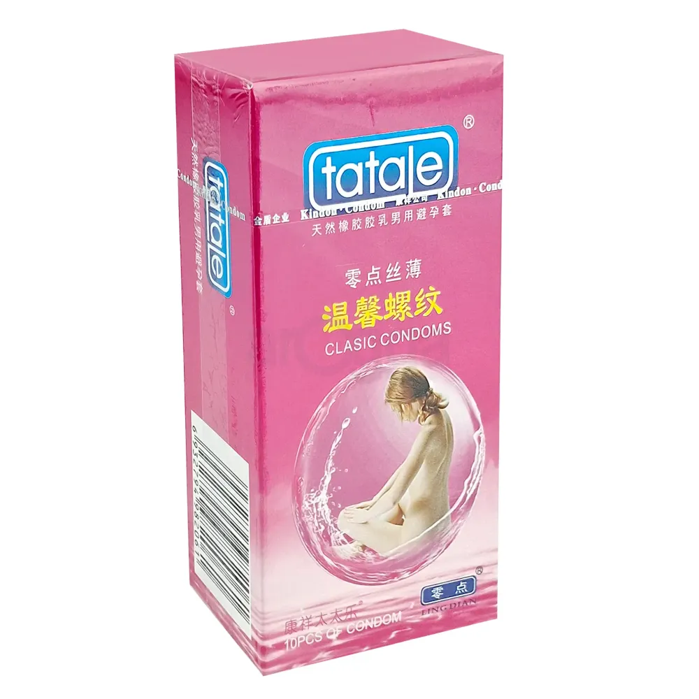 Tatale Classic Condom - Dotted  