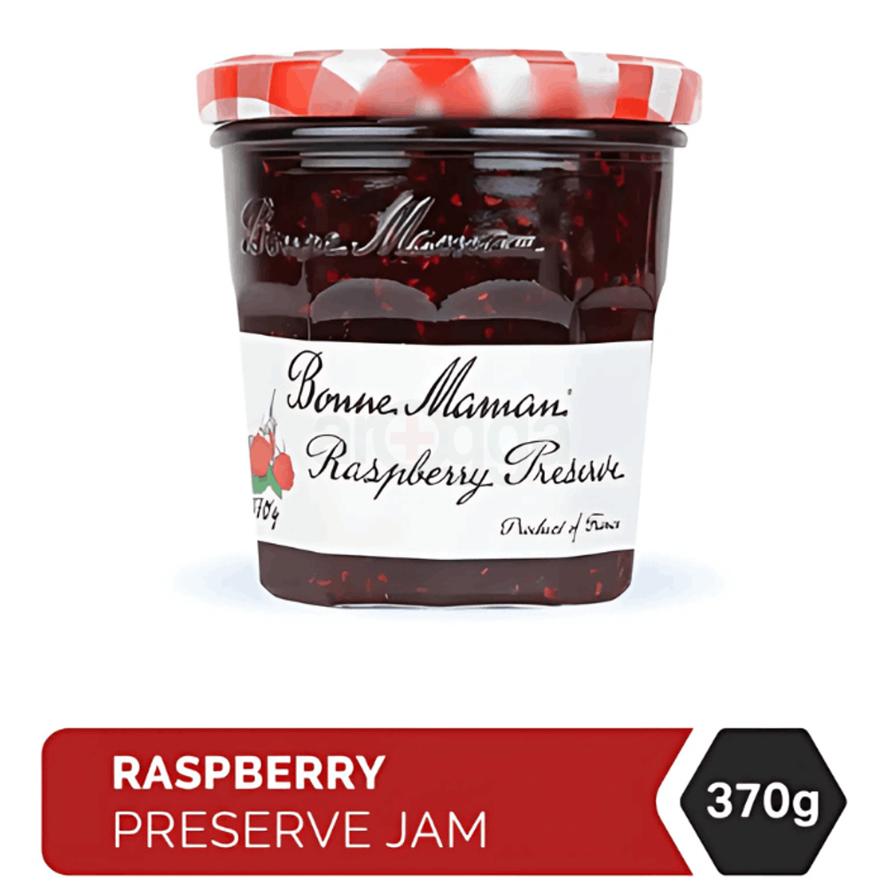 Bonne Maman Raspberry Preserve Jam 370G  