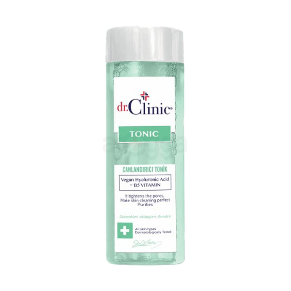 Dr. Clinic Tonic with Vegan Hyaluronic Acid + B5 Vitamin for All Skin Types 150ml  