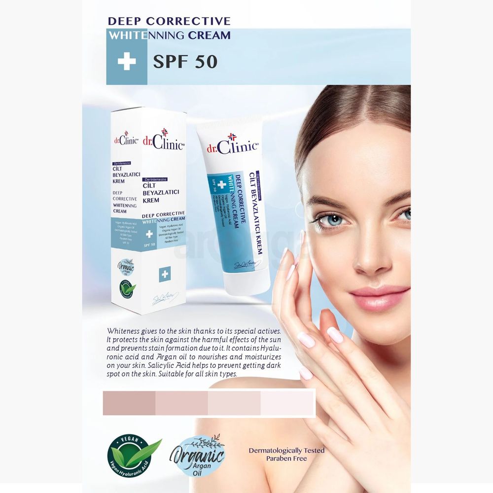 Dr. Clinic Deep Corrective Whitening Cream 50ml  