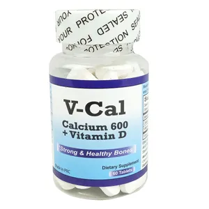 V-Cal Calcium 600 + Vitamin D 60 Tablets 600mg+400IU tablet