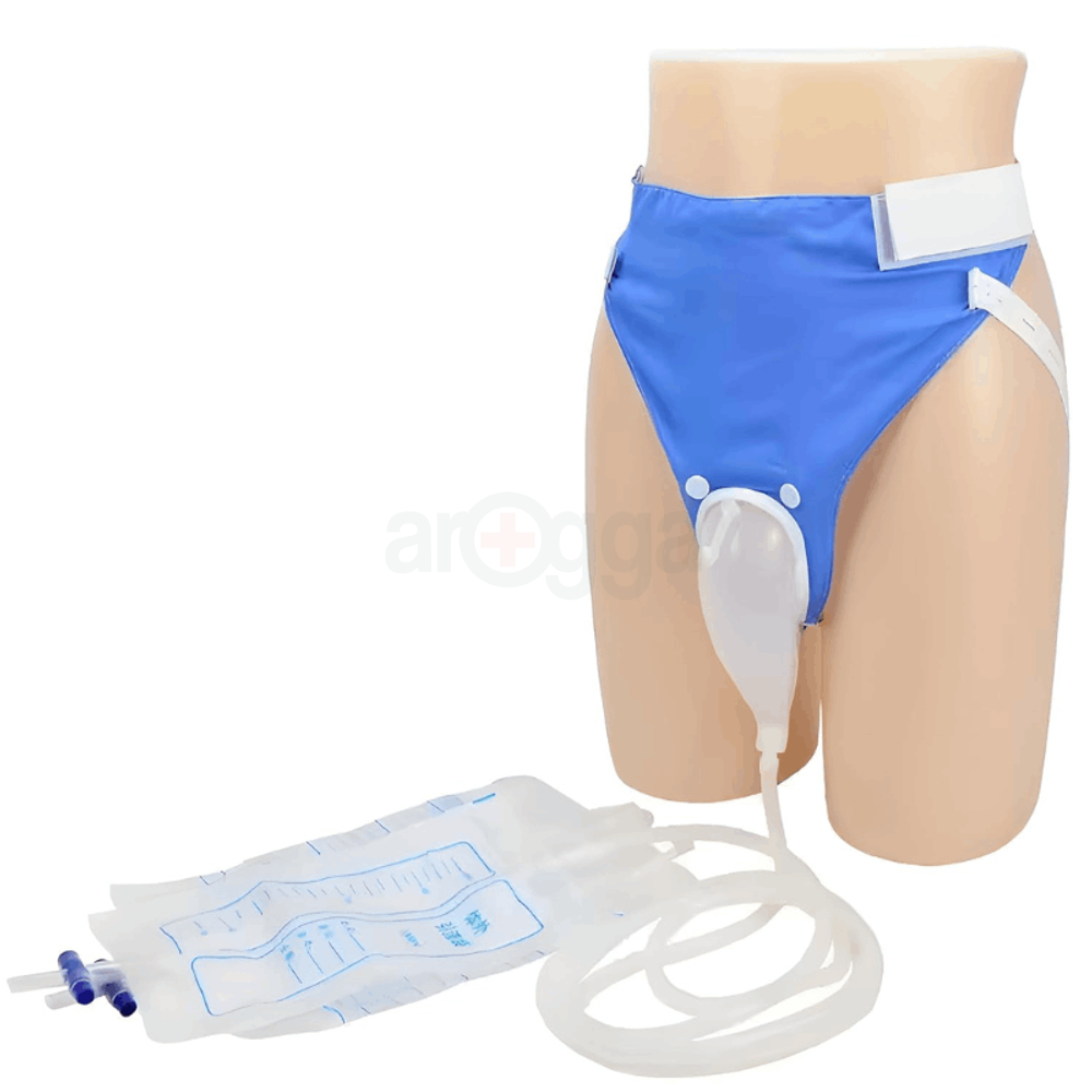 Urine Collection Bag Silicone Urine Apparatus Urine Bags -ZS03 (Mens)  