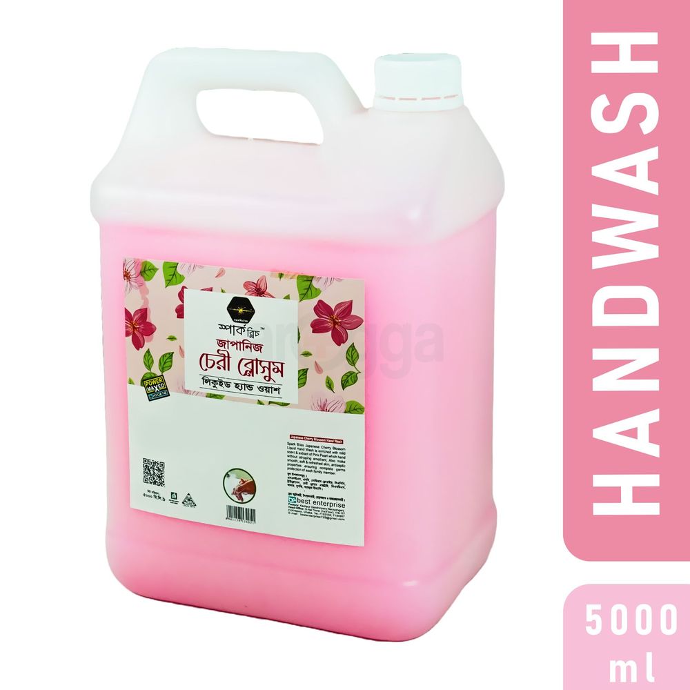 Spark Bliss Cherry Blossom Liquid Handwash 5000ml  