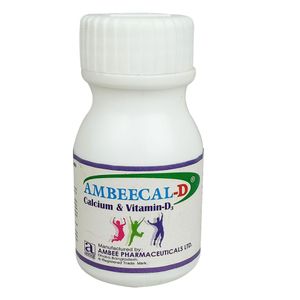 Ambeecal-D 15's 500mg+200IU tablet