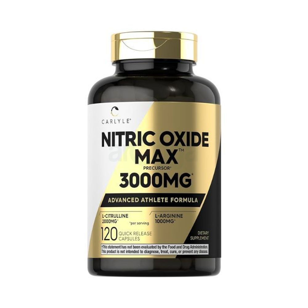 thumbnail interactive-video image 1 of Nitric Oxide Booster - L-Arginine & L-Citrulline 3000mg - 300 Capsules, Pre-Workout 1 of 1