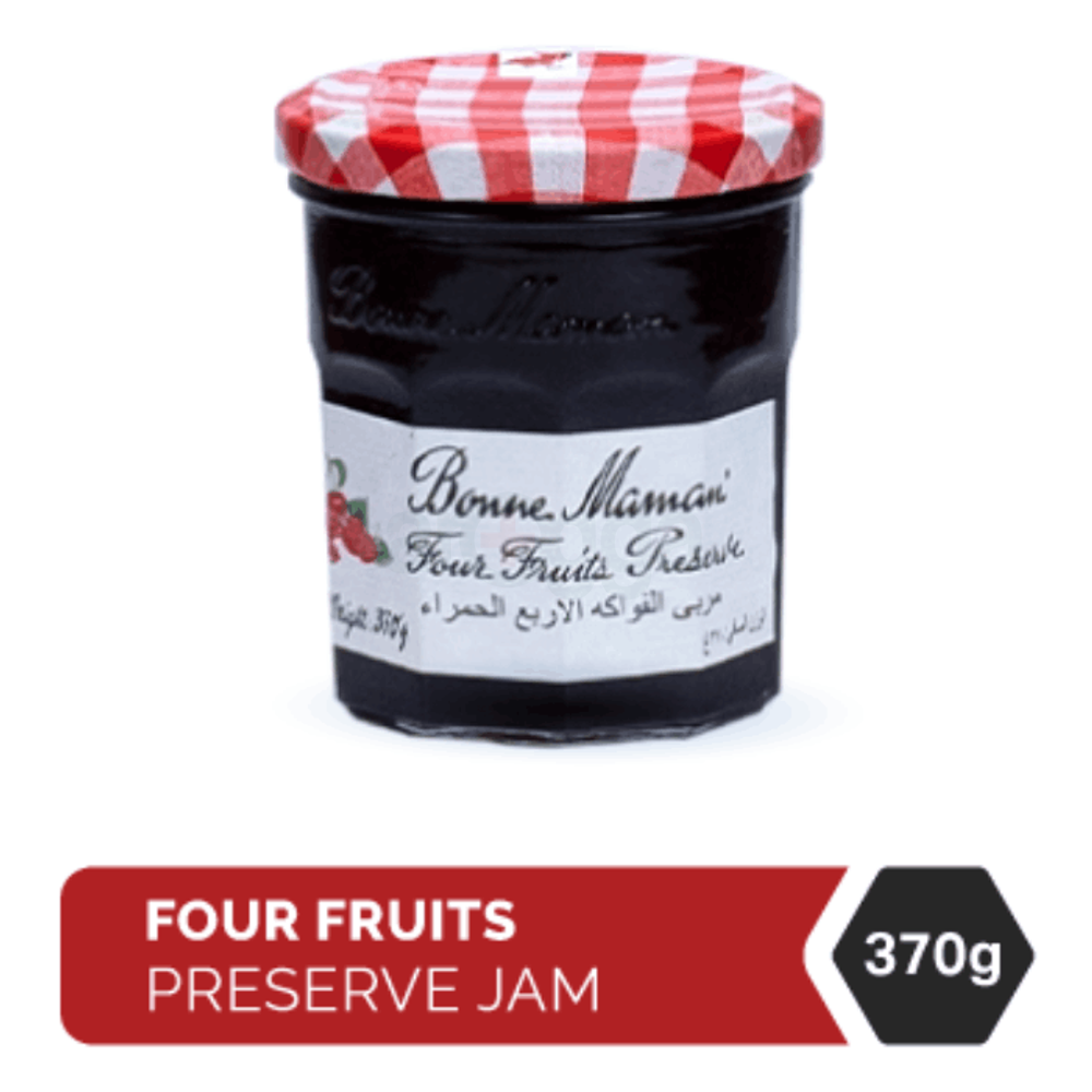 Bonne Maman Four Fruits Preserve Jam 370G  