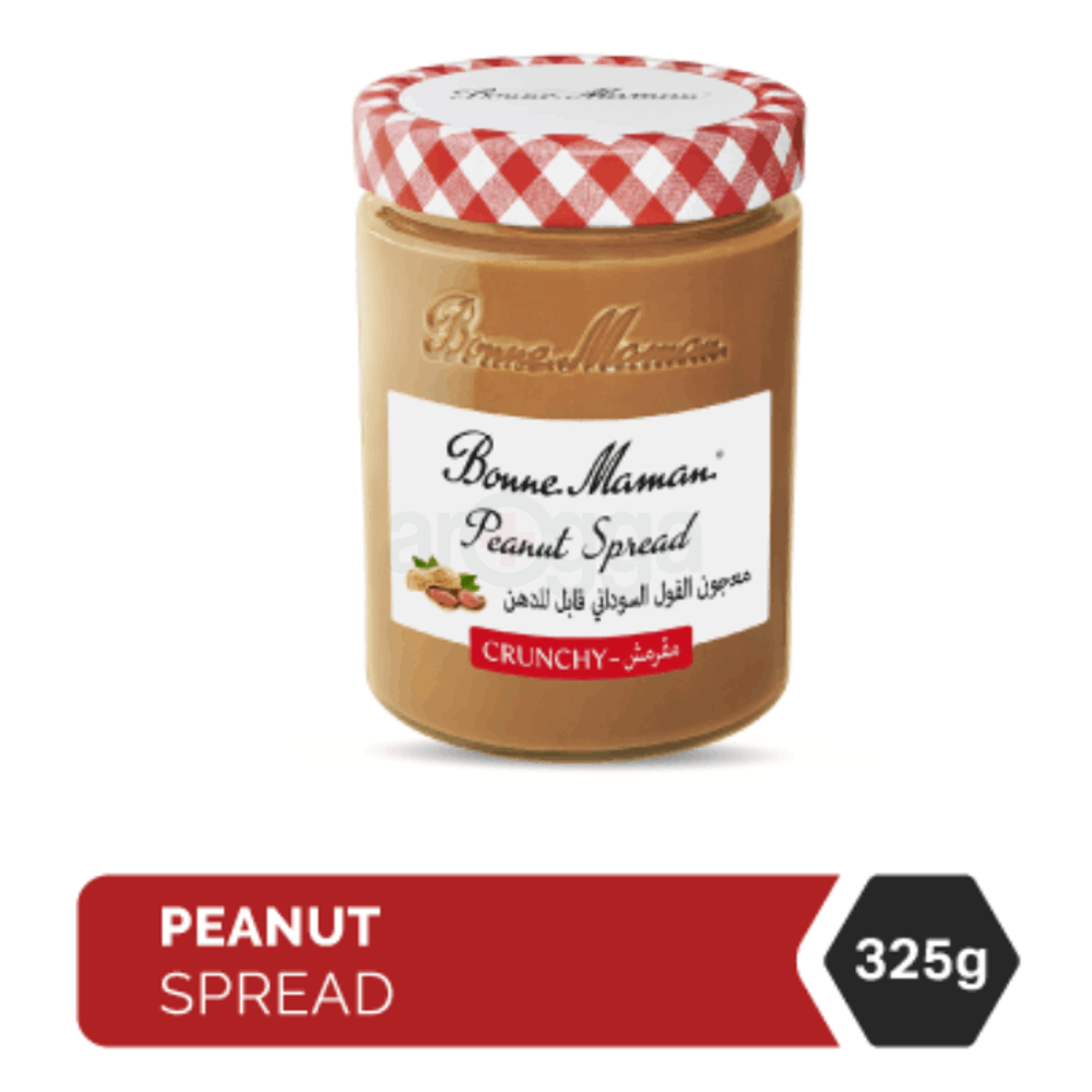 Bonne Maman Peanut Spread Crunchy 325G  