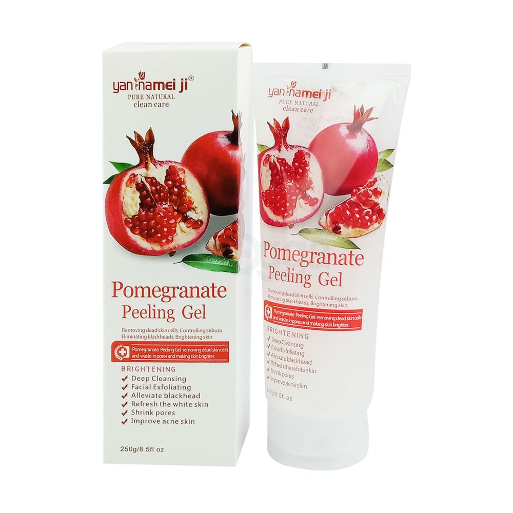 Pomegranate Gel Peeling Gel Skin Care Deep Cleansing Gel 250ml  