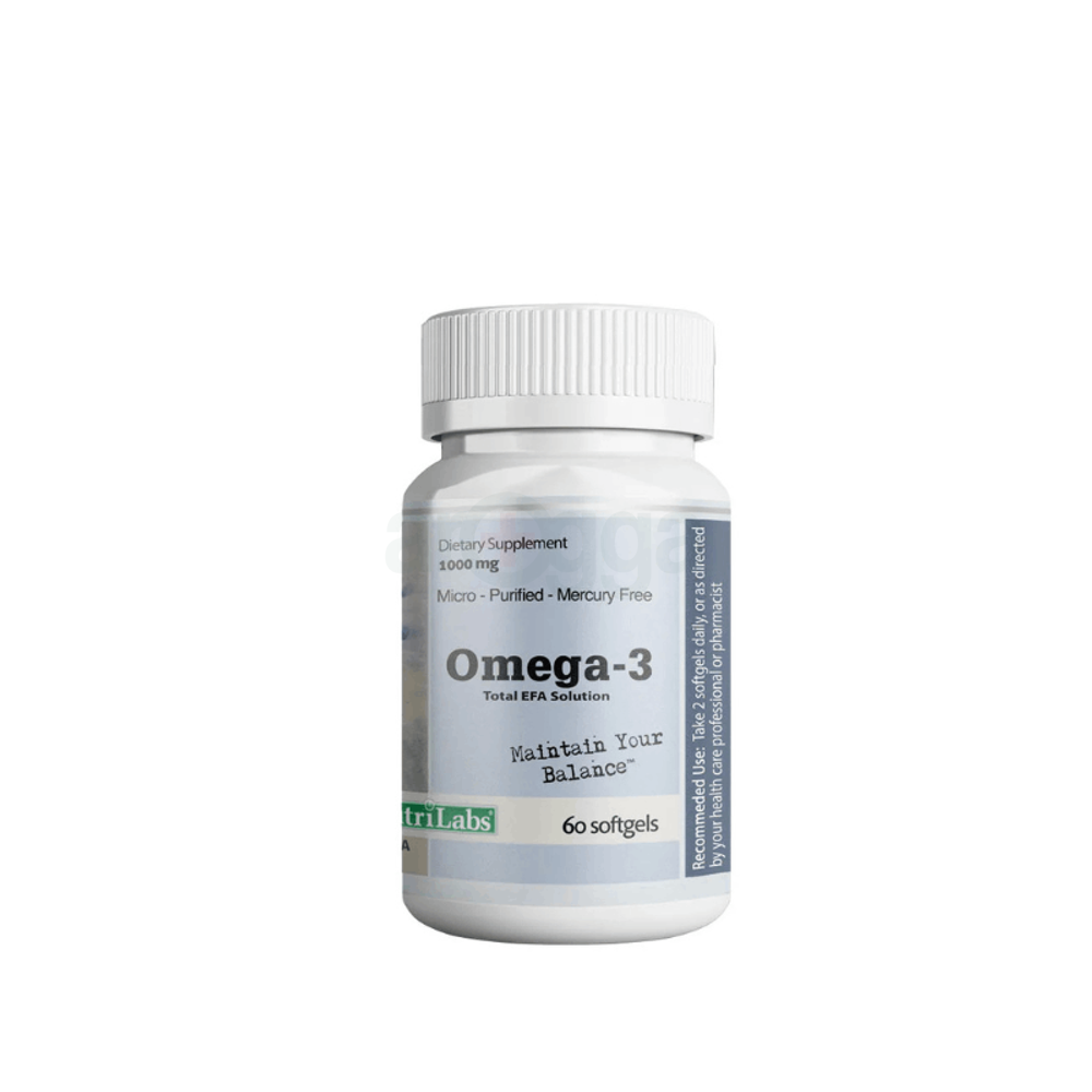 NutriLabs Omega-3 1000mg 60 Capsules 1000mg capsule