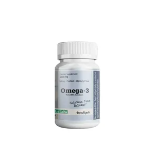 NutriLabs Omega-3 Total EFA Solution 60 Capsules 1000mg capsule