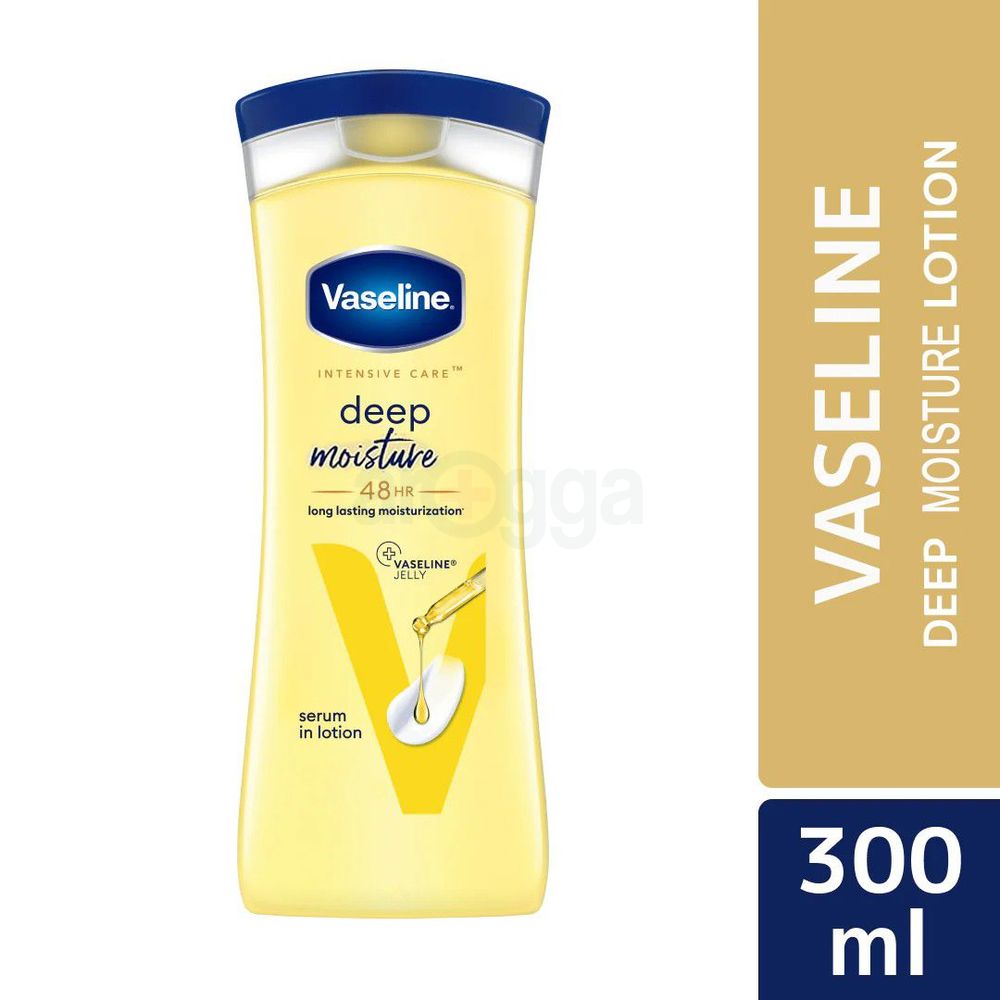 Vaseline Intensive Care 48hr Deep Moisture Serum Lotion for Dry Skin 300ml  