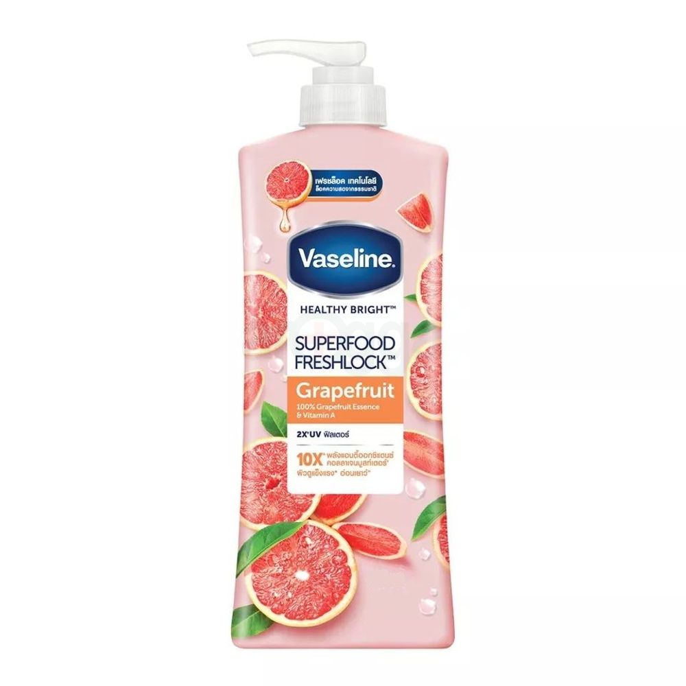 Vaseline Healthy Bright 10x Superfood Freshlock Grapefruit Body Lotion  