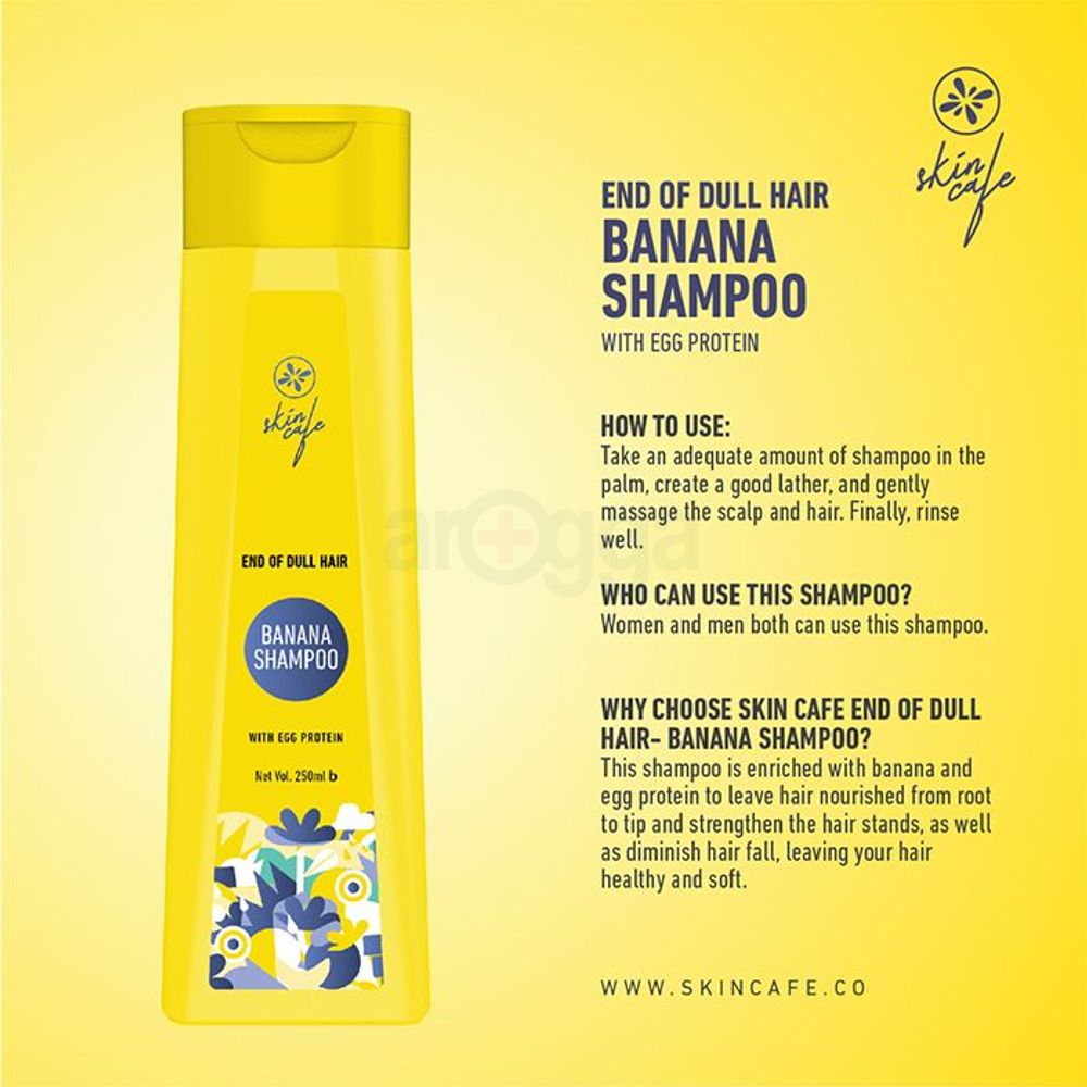 Buy 1 Skin Cafe Banana Shampoo 250ml Get 1 Skin Café Conditioner 120ml Free  