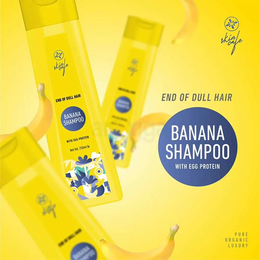 Buy 1 Skin Cafe Banana Shampoo 250ml Get 1 Skin Café Conditioner 120ml Free  