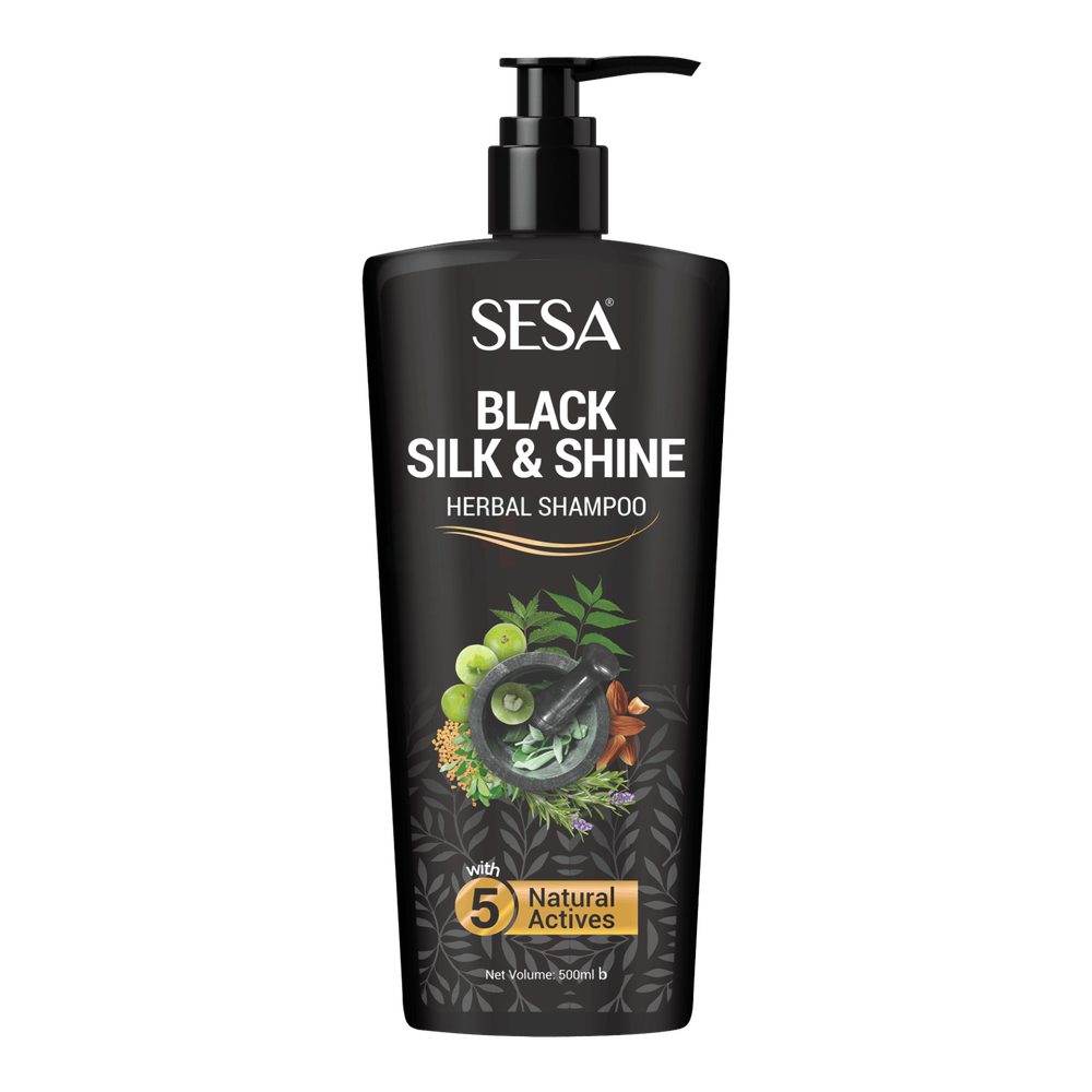 Sesa Herbal Care Black Silk and Shine Shampoo 500ml  