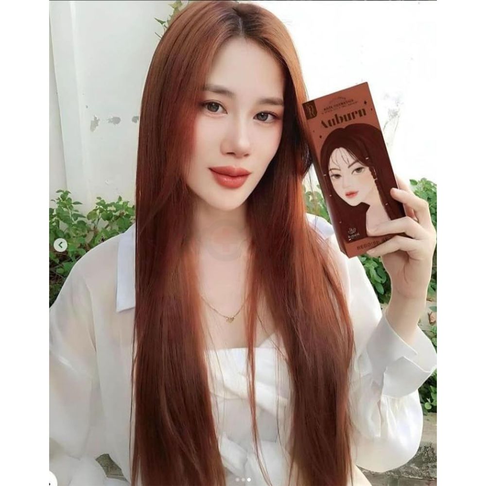 Kota Cosmetics Hair Color Cream Auburn - Reddish Brown  