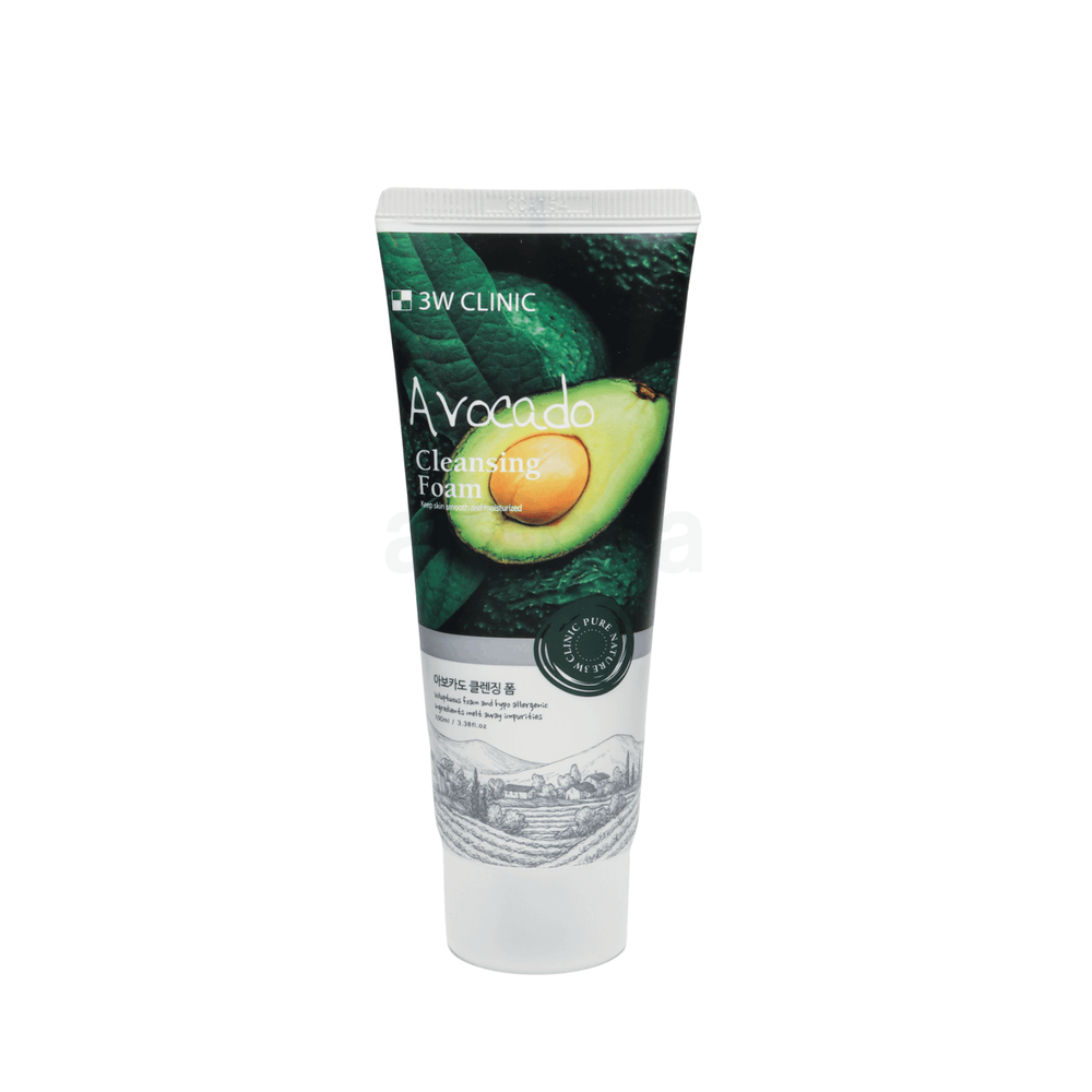 3W Clinic Avocado Cleansing Foam  