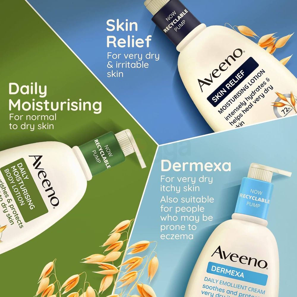 Aveeno Skin Relief Moisturizing Lotion with Triple Oat Complex & Shea Butter  