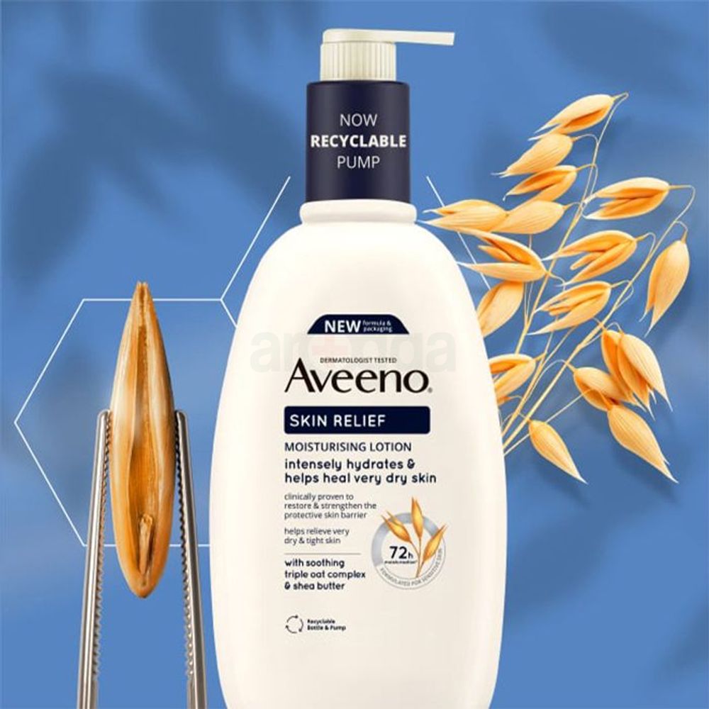 Aveeno Skin Relief Moisturizing Lotion with Triple Oat Complex & Shea Butter  