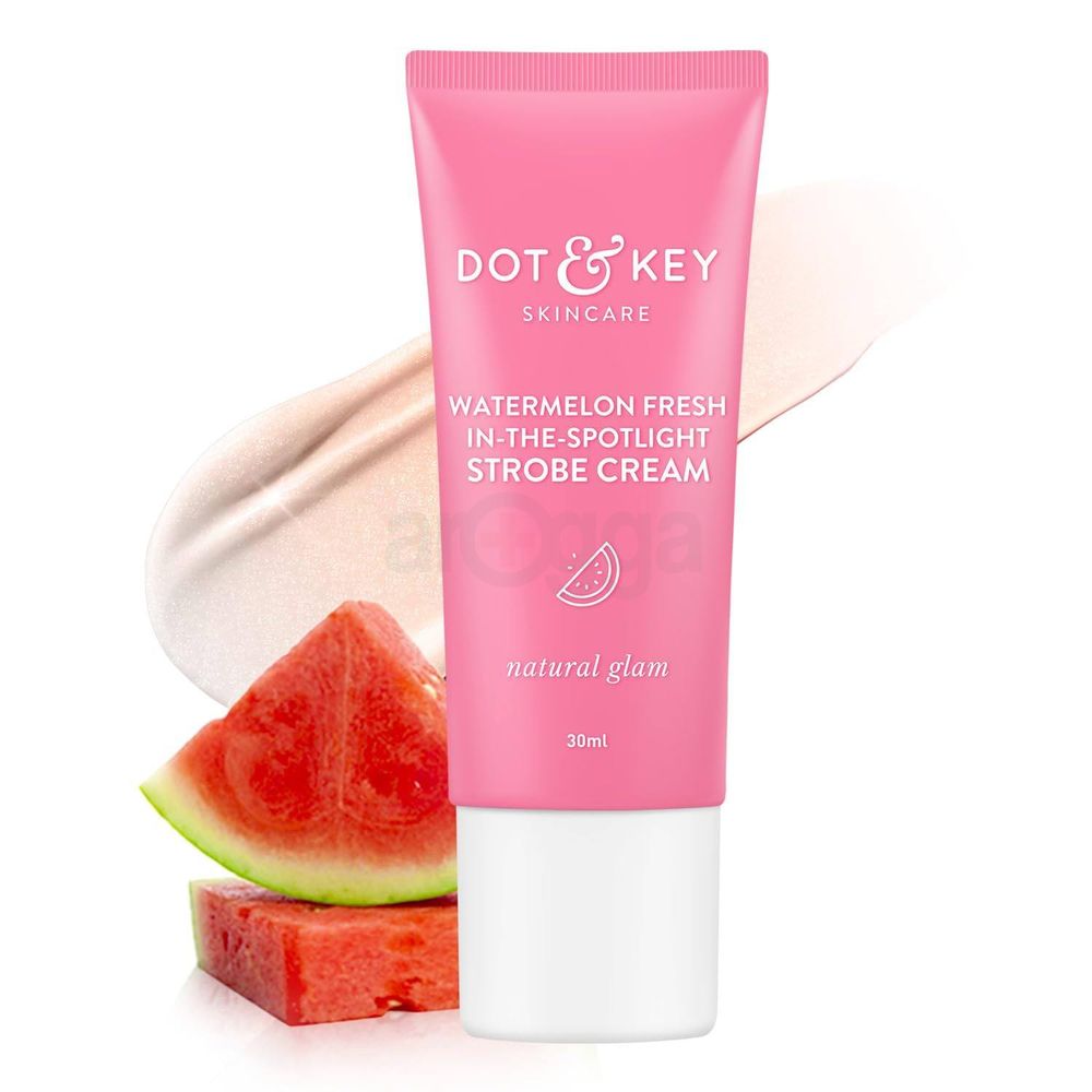 Dot and Key Watermelon Fresh Spotlight Strobe Cream Natural Glam for All Skin Types  