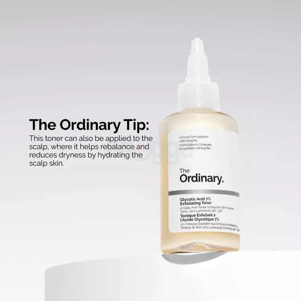 The Ordinary Glycolic Acid Set (Glycolic Acid 7% Exfoliating Toner 240ml & Glycolic Acid 7% Exfoliating Toner 100ml)  