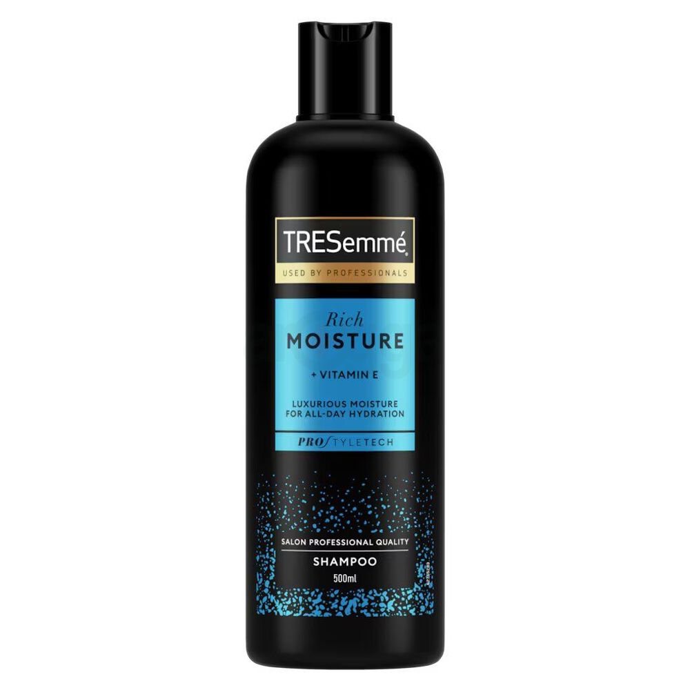 Tresemme Rich Moisture + Vitamin E Salon Professional Shampoo for All Day Hydration  