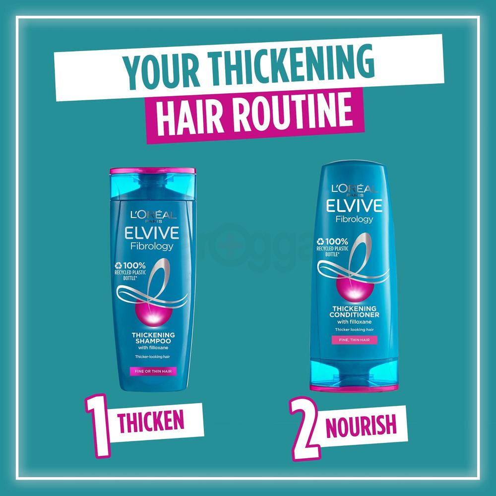 Loreal Paris Elvive Fibrology Thickening Shampoo with Filloxane  