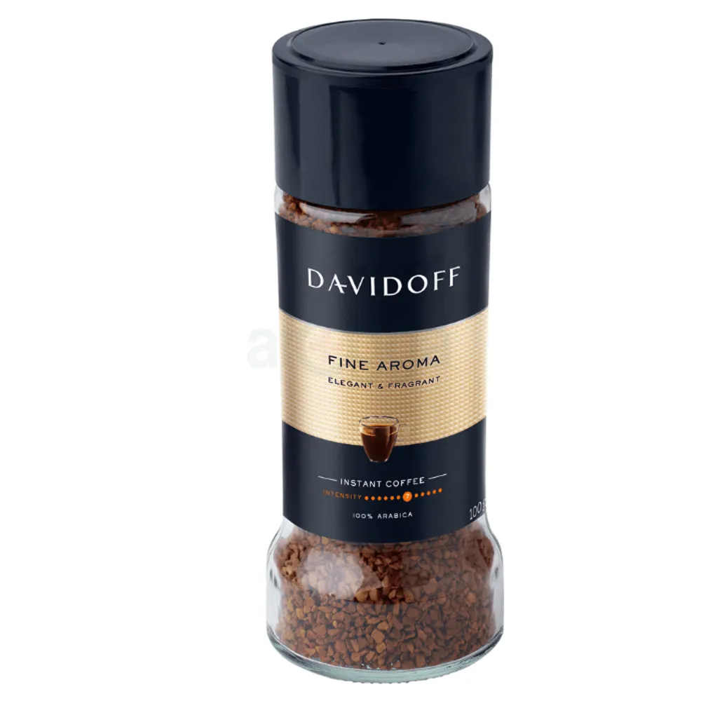 DAVIDOFF Fine Aroma Elegant & Fragrant Instant Coffee 100gm  